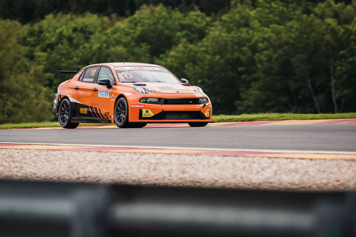 Viktor Andersson of #LynkCo 03 #TCR customer team MA:GP claimed his first #TCREurope podium of 2024 with a solid second place finish 🏆 in Race 2 at Spa-Francorchamps! 🇧🇪