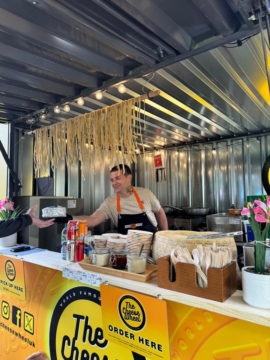 The Cheese Wheel (@thewheeluk) on Twitter photo The Underbelly Festival is back in London’s Cavendish Square from July to September, with a touch of added cheesiness. 🧀
Located Central London,
Don’t forget to swing by and visit The Cheese Wheel team for some mouth-watering pasta dishes.
<a href="/UnderbellyFest/">UnderbellyFestival</a> The Underbelly Festival is back in London’s Cavendish Square from July to September, with a touch of added cheesiness. 🧀
Located Central London,
Don’t forget to swing by and visit The Cheese Wheel team for some mouth-watering pasta dishes.
<a href="/UnderbellyFest/">UnderbellyFestival</a>