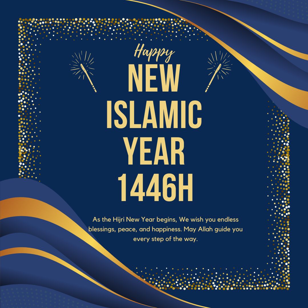 Happy new islamic year 1446H.

May allah guide you every step of the way!