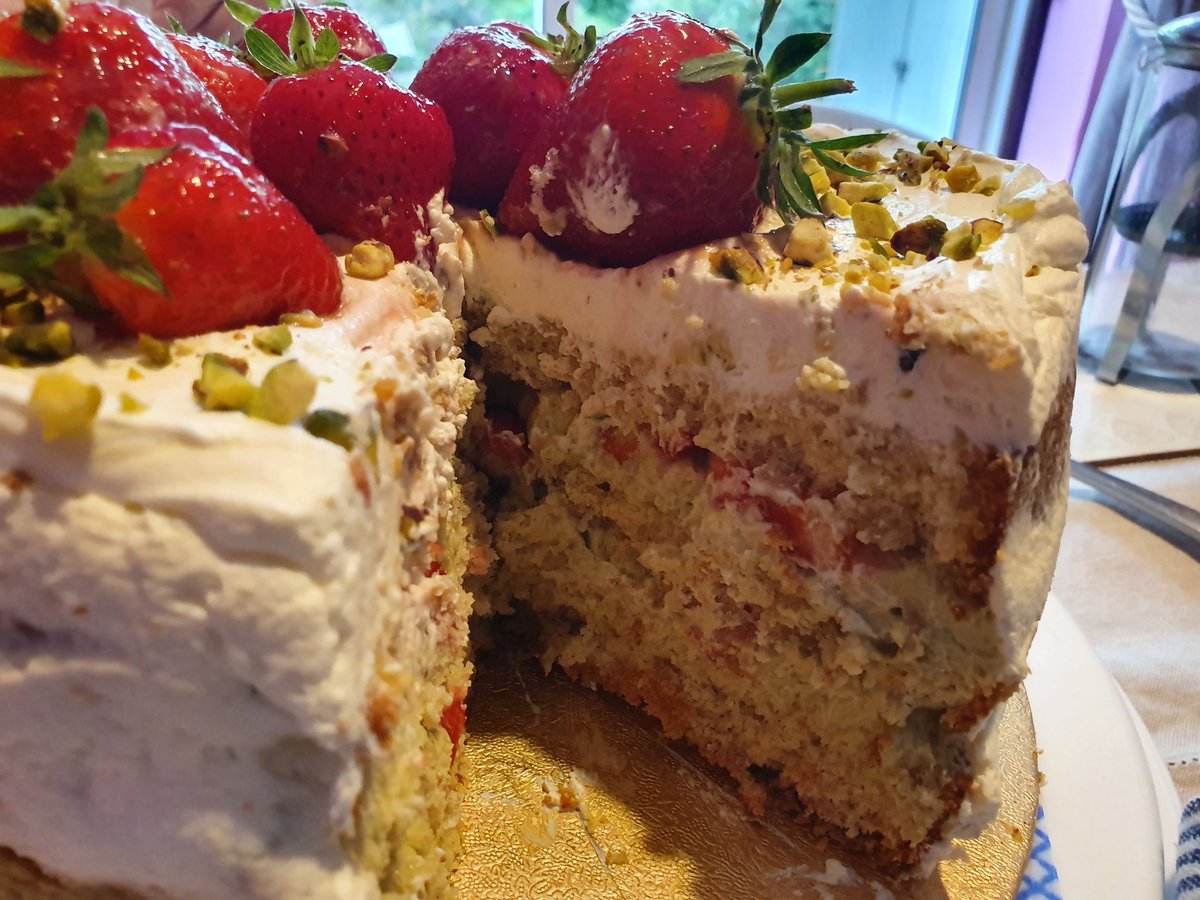 "Man cannot live on cake alone", but I like trying sometimes..