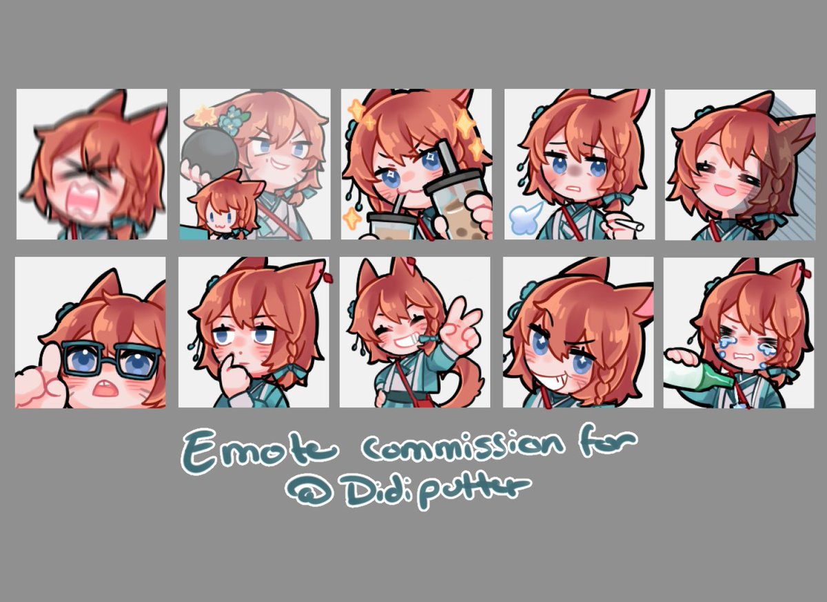 HanaeKariko's tweet photo. Gonna open commission for emotes on the 10th at 5pm pst at a discounted rate! Instead of my usual 25usd per emote I'll be doing them for $22 each or 5 for $100 to help fund some display stuff for my next con!  I'll be doing as many as I can.
RTs are very appreciated, thank you!🌻 https://t.co/SJcI08DYa4