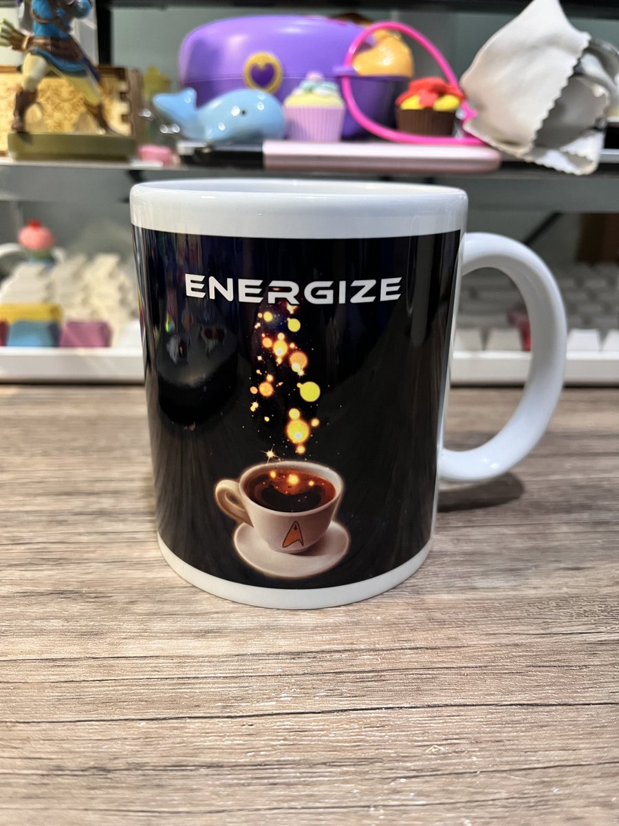 nataliagowrites's tweet photo. Live long and caffeinate! Enjoy your drinks in Star Trek fashion. 🖖☕ 

Check out https://t.co/N8obR2rbro for more mug designs! 🤩 https://t.co/iZ8Hao1EOE