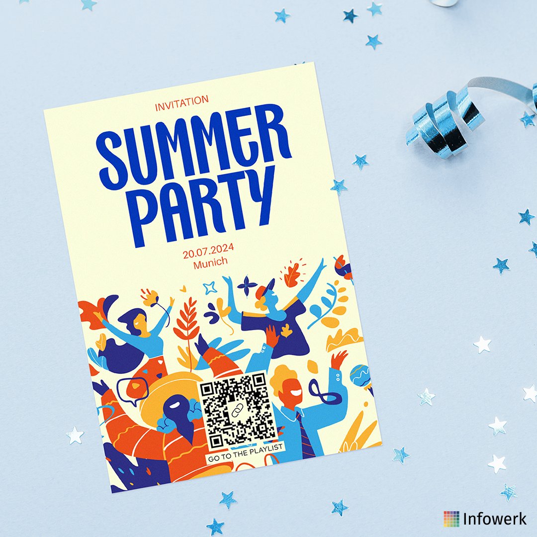 Infowerk_uk's tweet photo. Share anything you like with just one scan. Use Infowerk's QR code generator to share everything from party playlists to cooking recipes and customise the  code to suit your own style.
Start right here: https://t.co/la8PqJJMCl
#infowerk #qrcode #qrcodegenerator #design https://t.co/jmyRpLJyG7