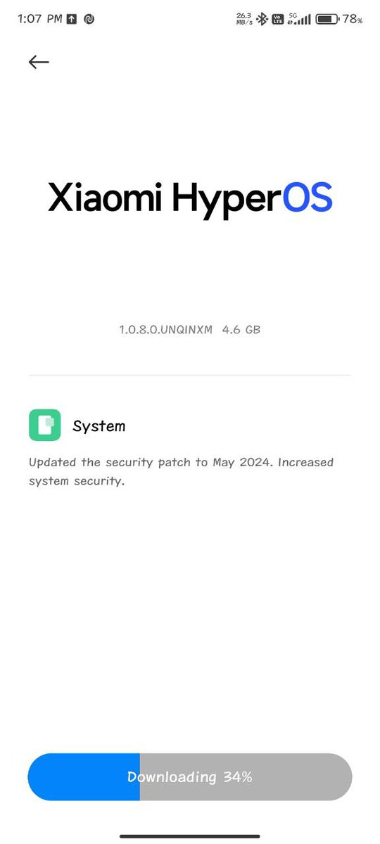 TECH__MUKUL's tweet image. Redmi Note 13 5G / POCO X6 Neo users started receiving HyperOS OS1.0.8.0.UNQINXM India stable update from MIUI 14.0.9.0.TNQINXM
#RedmiNote13 5G #POCOX6Neo #HyperOS #XiaomiHyperOS
