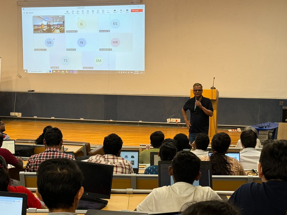 IHUB_Data's tweet image. We are proud to have been one of the sponsors for the 12th edition of Natural Language Processing Summer School Workshop IASNLP-2024 that featured lectures by prominent professors. The workshop was held from June 21st to July 6th at the IIIT-H campus.
#IASNLP2024 #NLPWorkshop