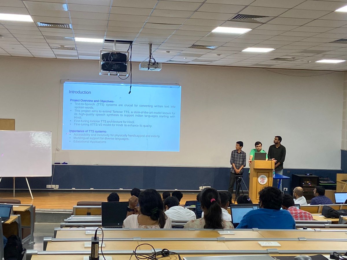 IHUB_Data's tweet image. We are proud to have been one of the sponsors for the 12th edition of Natural Language Processing Summer School Workshop IASNLP-2024 that featured lectures by prominent professors. The workshop was held from June 21st to July 6th at the IIIT-H campus.
#IASNLP2024 #NLPWorkshop