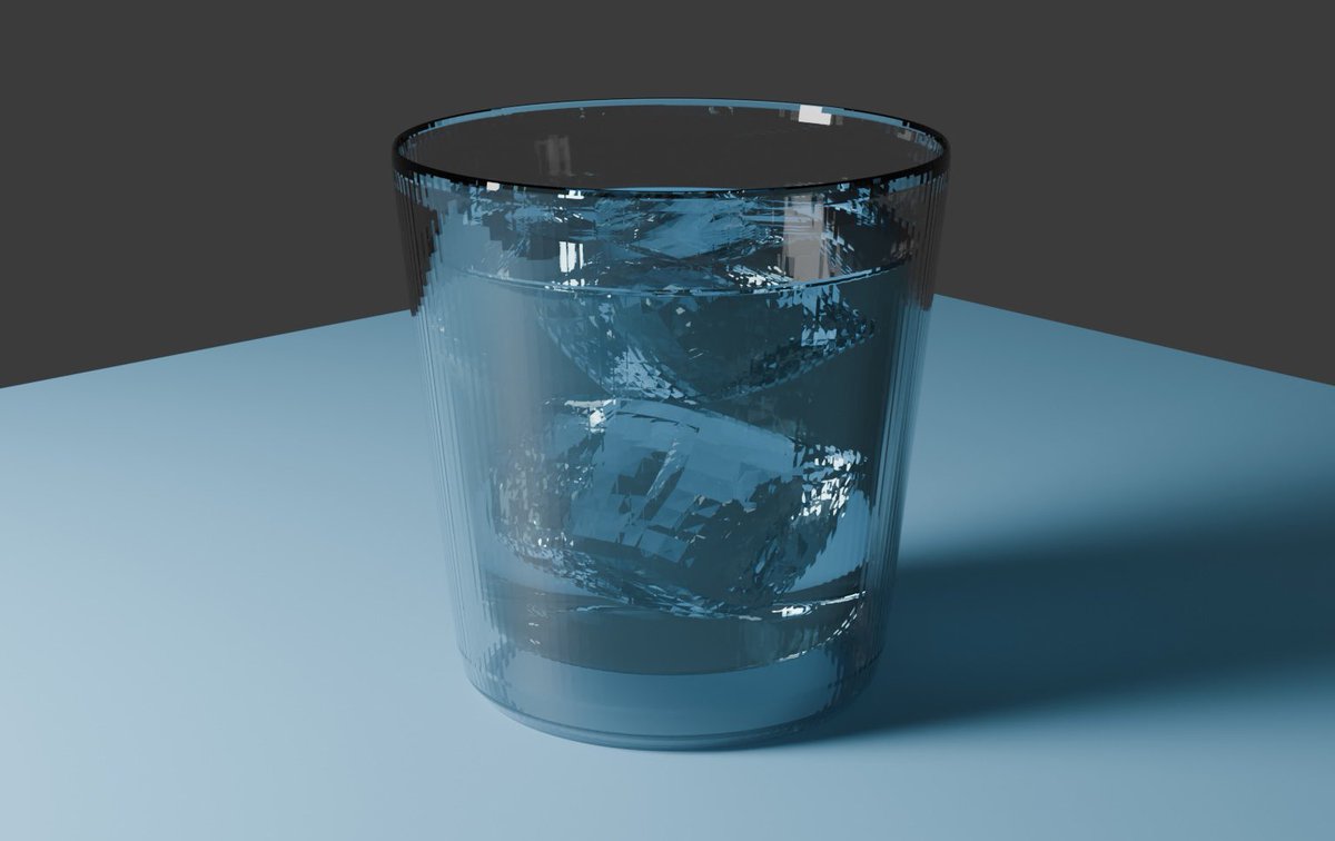 macchom_design's tweet photo. 【blender 4日目】

水

かくつきが気になるが、これでも書き出しに30分以上。 https://t.co/UWH1YPkRIm