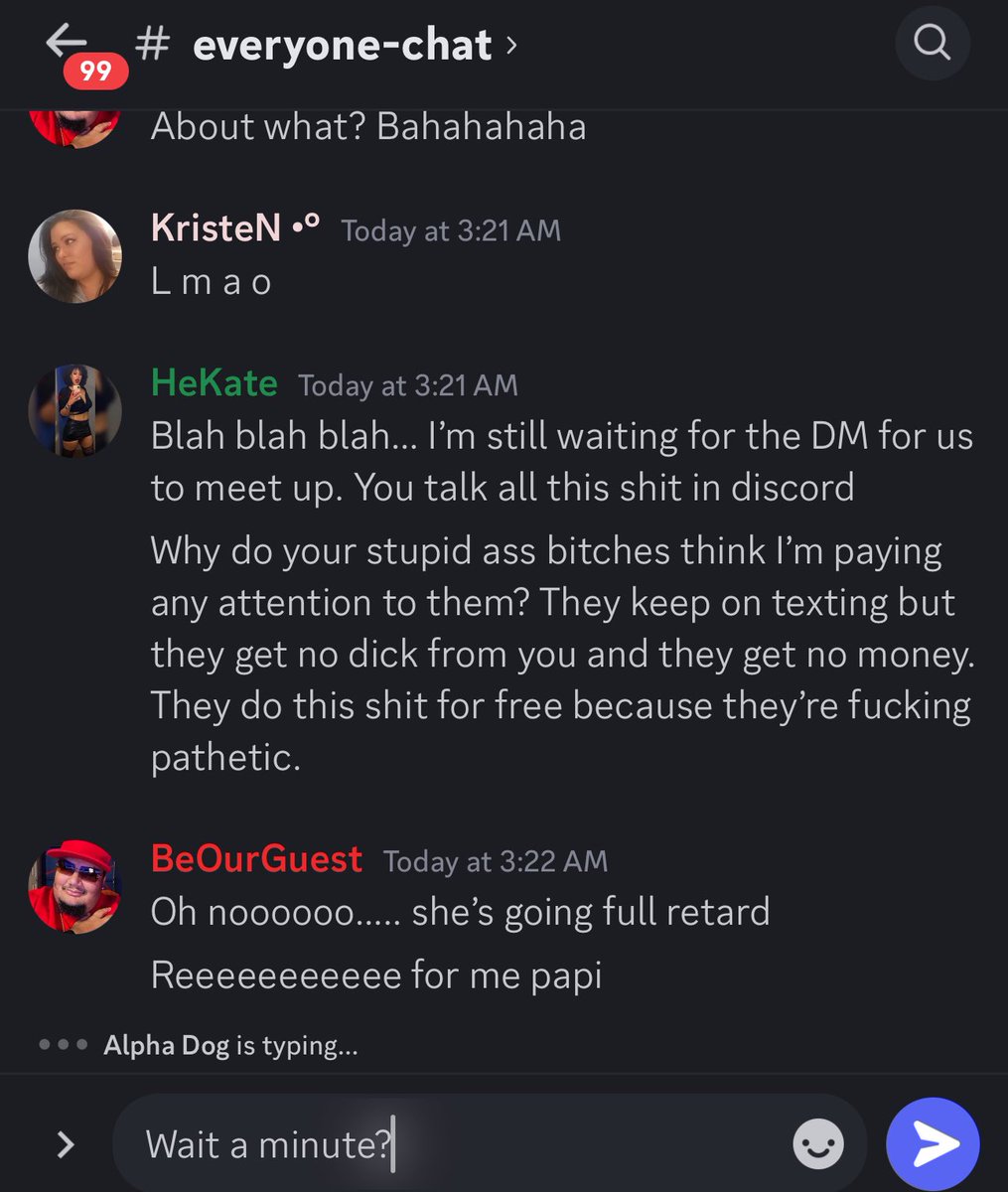 HEKATEYT's tweet photo. FYI TO ANYONE AFRAID OF @BeOurGuestIG
I still havenโt gotten a time or place to meet up. Just yapping and now Iโm booted from the Discord. Lmao.
So donโt be afraid to leave his C&CKMOB.
HE IS PU$$Y.
๐๐๐๐
#guestmob #isaacguest #youtube #onlinebully https://t.co/hnFlo5hODE
