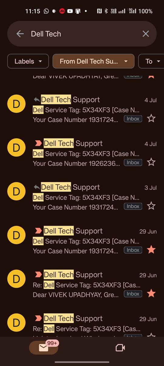 Vivek161515's tweet photo. Hello @Dell , If issues are not yet resolved by your technical engineer they why you guys not replacing the laptop??
May I know the reason?
Its 2023 case &amp; still open.plz check the attachment &amp; do the needful asap. https://t.co/Sa0r8TK4eh