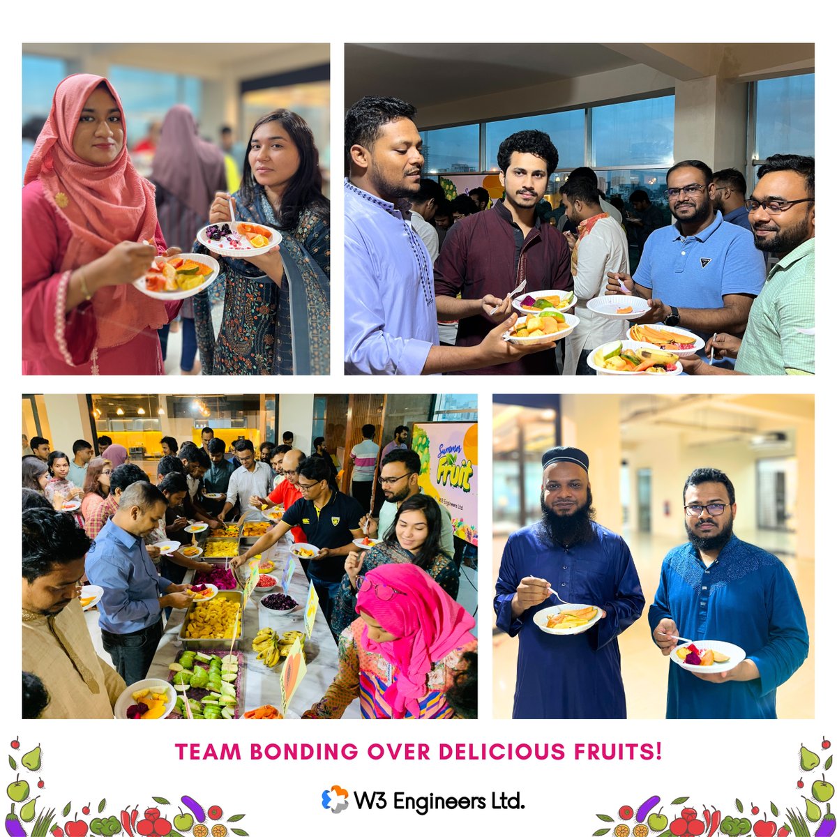 w3engineers's tweet image. 🌞🍉 W3 Engineers&apos; Spectacular Summer Fruit Festival 2024! ✨🎉
Our festival was a vibrant celebration of seasonal fruits. Everyone indulged in nature’s finest flavors and enjoyed the lively atmosphere. 
Cheers to many more delightful moments! 📸✨
#W3Engineers #W3SummerFruitFest