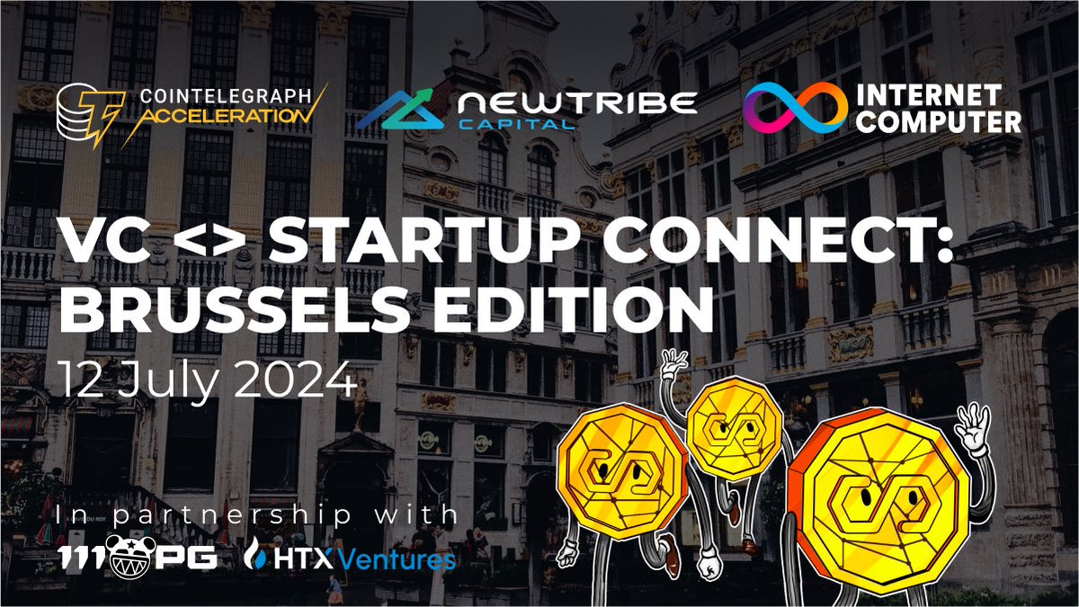 0xEdwardSG's tweet photo. Join us at the VC < >Startup Connect event this week hosted by @NewTribeCap @Cointelegraph @2zgroups017 and co-hosted by @Ventures_HTX and @111PGDAO.
Register here: https://t.co/MOWXlmekSM
#ethcc #event #vc #htxventures https://t.co/jFG2uR3Vk8