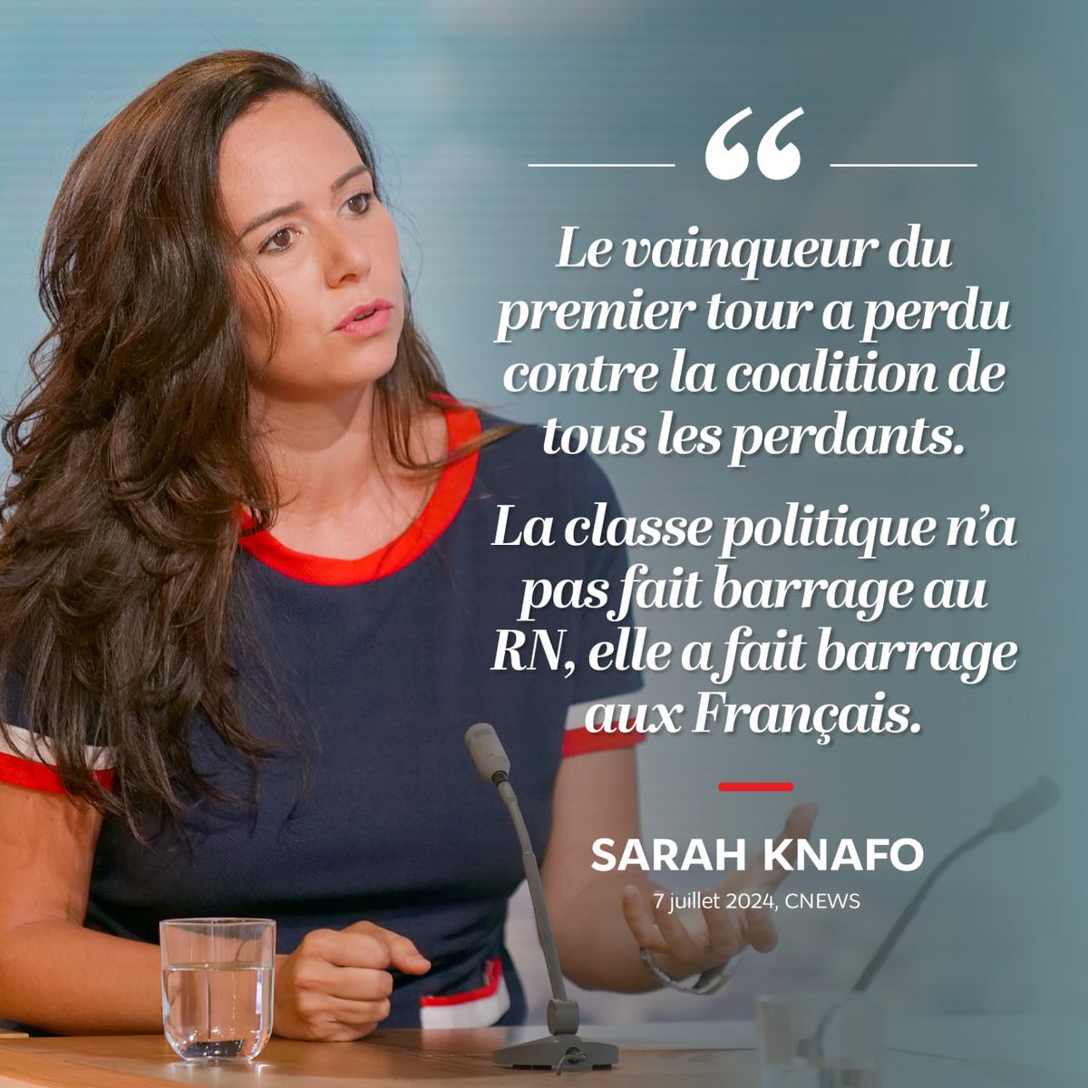 Sarah Knafo tweet media