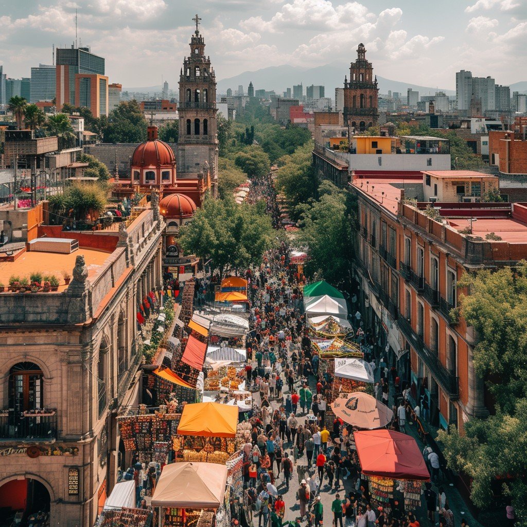 stockcake_com's tweet image. "Bustling #streetmarket: An aerial view of a colorful #outdoormarket bustling with #locals amidst #historicbuildings. #urbanlandscape #digitalart #aiartcommunity #digitalphoto #stockcake ⬇️ Download and 📝 Prompt 👉 stockcake.com/i/bustling-str…"