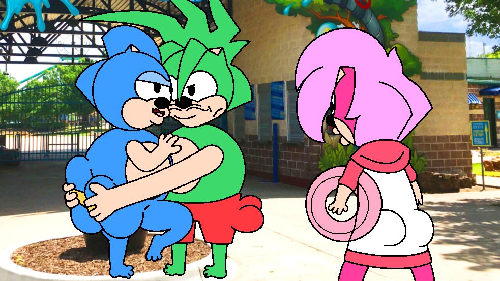 TheTamers12345's tweet image. Start your week off right and beat the summer🌅heat with this brand new episode of Sonic underground. Premiering today at 5:00PM!! 😎 #SonicUnderground #Gethype #Bartleby #bardonic