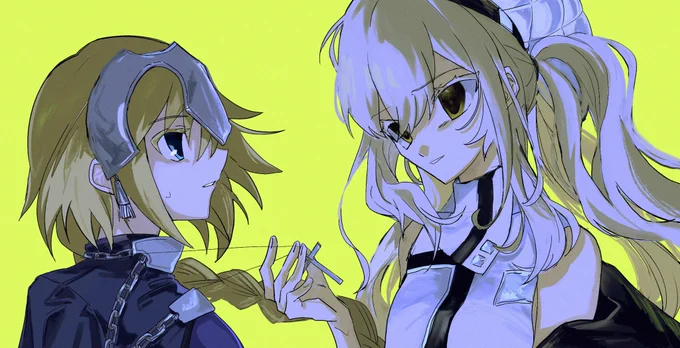 #FGO マリーオルタ+ジャンヌ・ダルク