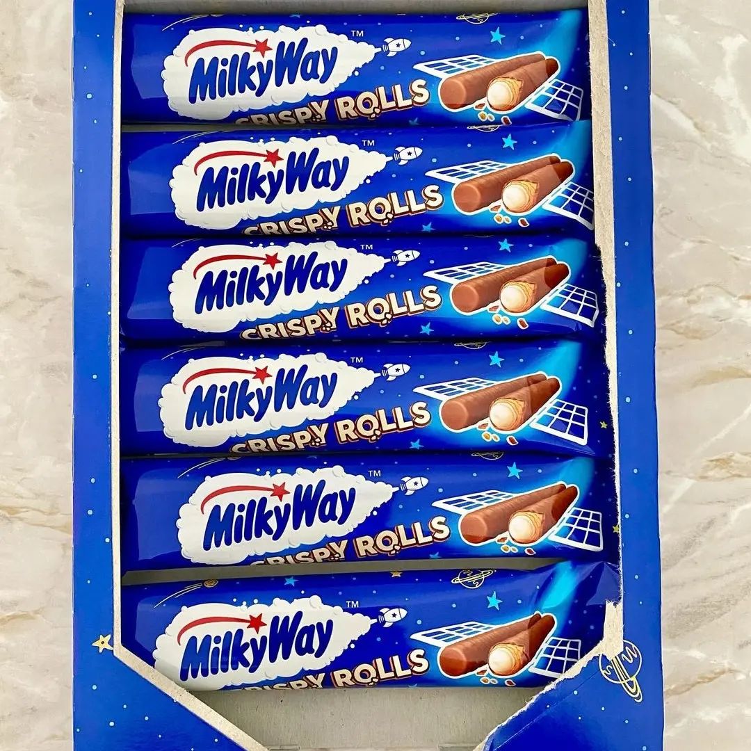 bmstores's tweet photo. ✨ BREAKING NEWS ✨

MilkyWay crispy rolls are back and we KNOW you're all going to snap them up🤤!

https://t.co/4eXIC61hMY has sent these images over and we're ObSeSsED ❤️!

Who needs to pick these up? https://t.co/bOMvZilQ0G