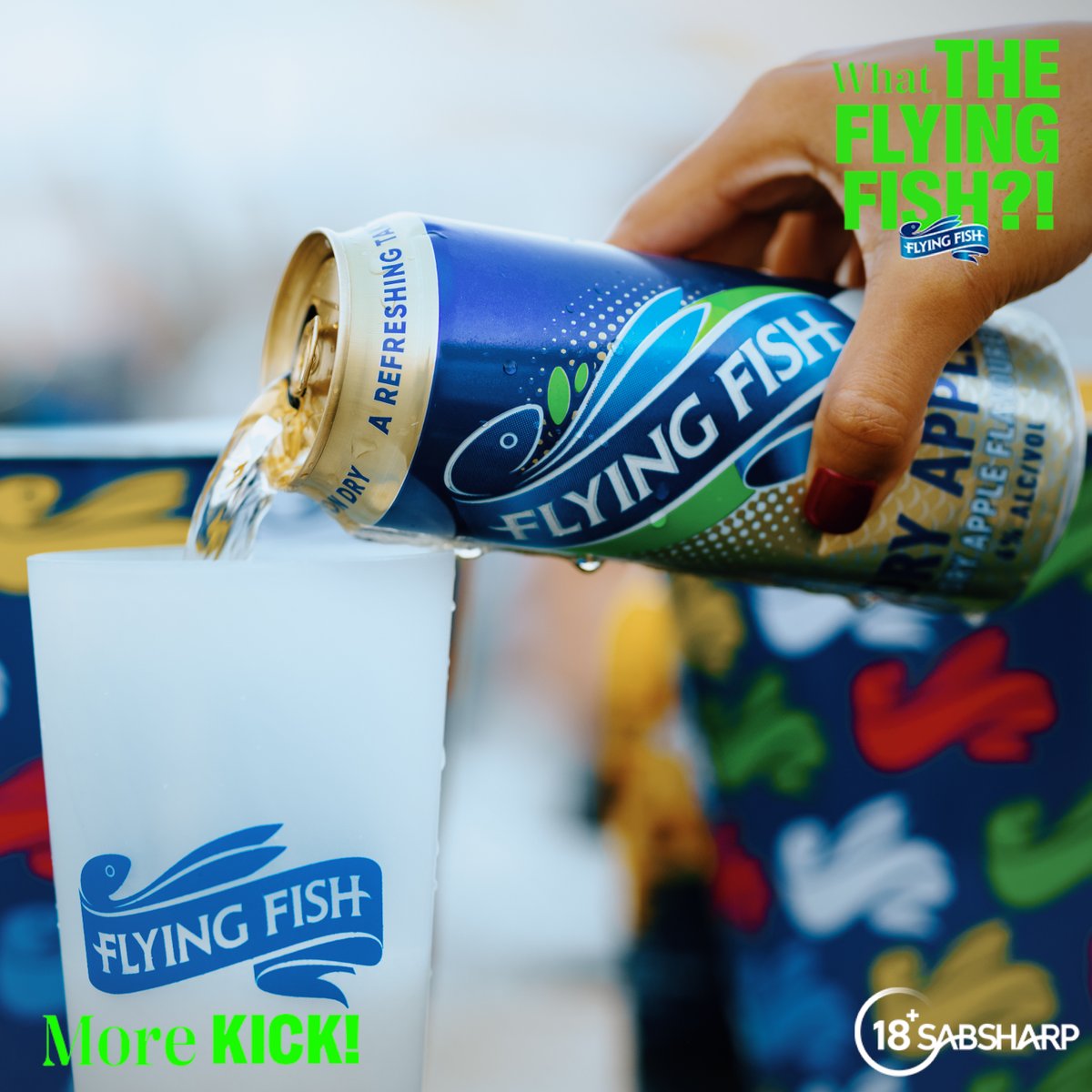 FlyingFishSA's tweet photo. Hereโs a dump of refreshment from Anywhere in Your City.
Show us yours and we might pop some flavour in your DMs #MoreKick https://t.co/xf5tuBJtfJ