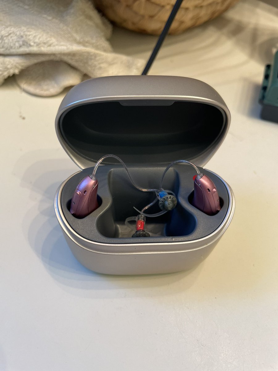 MmeCarbonneau's tweet image. #langchat made an investment this summer. It’s definitely life changing, but an adjustment. Can be adjusted for certain situations like restaurant, music, TV, but no setting for middle school language classroom 🤣. Fellow users, advice?