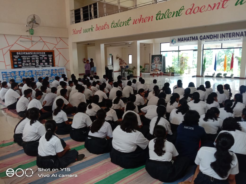 🚨🚦 Our Traffic Police team recently conducted a Road Safety class at MGIS! 🏫🚲 Students learned crucial tips on staying safe on the roads. Let's keep our streets accident-free together! 🛑 #RoadSafety  🚔👮‍♂️