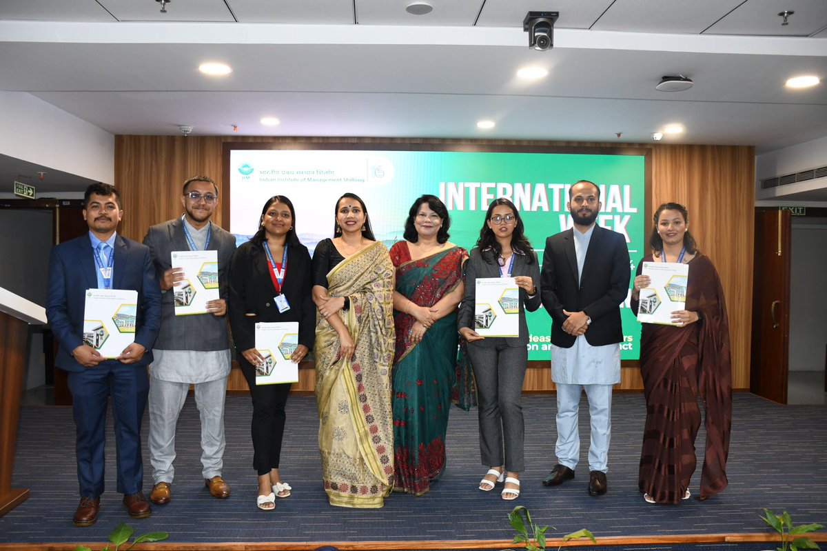 IIMShillong's tweet image. The 6 day International week at IIM Shillong concludes. 
➡️ Key highlights of the session.

#InternationalWeek #IWeek #Innovation #IdeasAcrossBorders #IIMShillong #CampusInClouds #7thHeaven #Global #LocalImpact