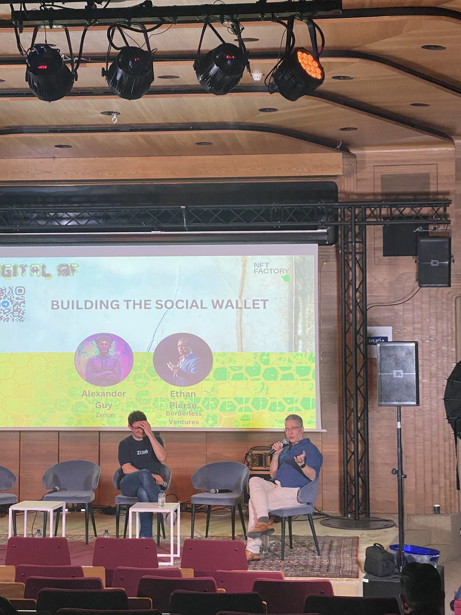 Digital AF, ➡️ EthCC WEEK (@digitalaf_) on Twitter photo Will the wallet become a social need?
We are discussing the landscape of the user interactions 👀 #BlockchainCommunity <a href="/Al3xanderguy/">Alexander Guy</a> <a href="/EthanPierse/">Ξthan Pierse 🦙🤖</a> Will the wallet become a social need?
We are discussing the landscape of the user interactions 👀 #BlockchainCommunity <a href="/Al3xanderguy/">Alexander Guy</a> <a href="/EthanPierse/">Ξthan Pierse 🦙🤖</a>