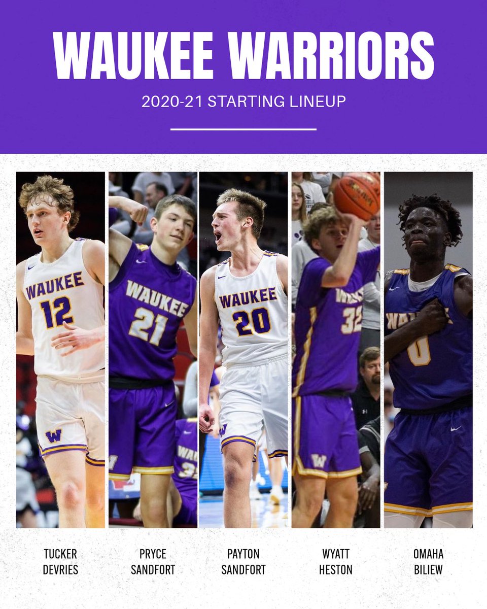 This starting lineup was insane 😳

Where does it rank among All-Time starting lineups in Iowa High School Basketball?
