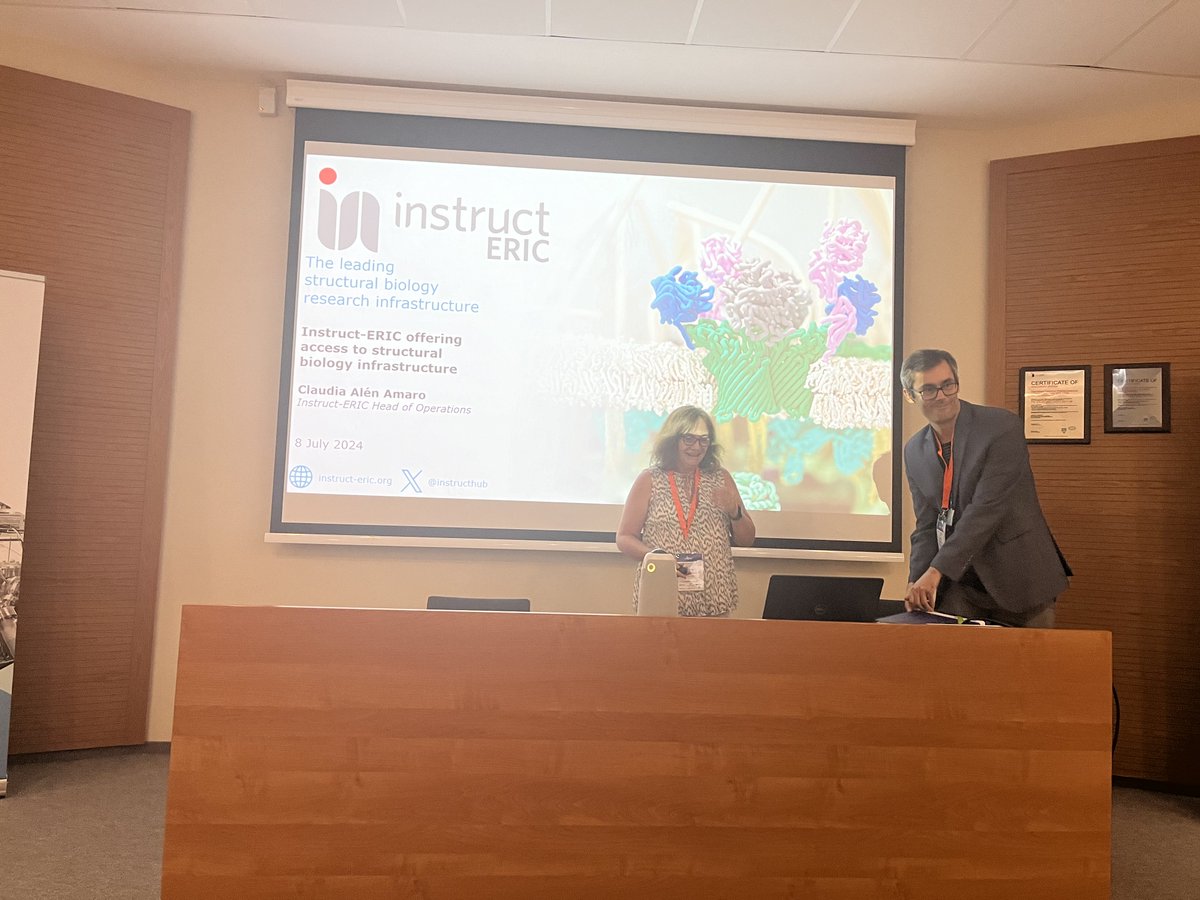 Under way with the @iNEXT_Discovery Foresight Meeting inext-foresight.iimcb.gov.pl
We start reviewing the project outputs and impact as well as what <a href="/instructhub/">Instruct-ERIC</a> can do for the structural biology community
Support from <a href="/HorizonEU/">Horizon Europe 🇪🇺</a> <a href="/EU_Commission/">European Commission</a> has been crucial for the community