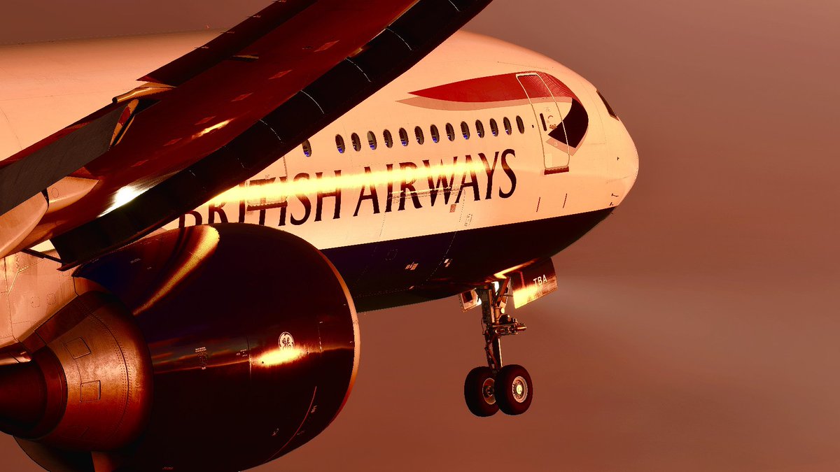 freeflyva's tweet photo. BAW😍 #Britishairways #UnitedKingdom #mfs2020 #flightsimulator @MSFSofficial @British_Airways https://t.co/pfO5hBHf9A