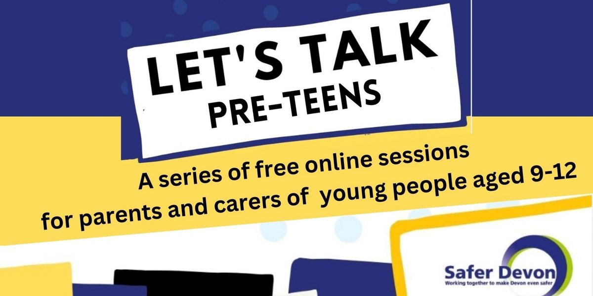 LET’S TALK are a series of online support sessions and an opportunity for parents and carers of teenagers and pre-teens to hear about the challenges young people are facing today. #LetsTalk #TeenSupport #PreTeenSupport

Find out more or book in 

&gt;&gt;&gt; bit.ly/4eR0Jyf