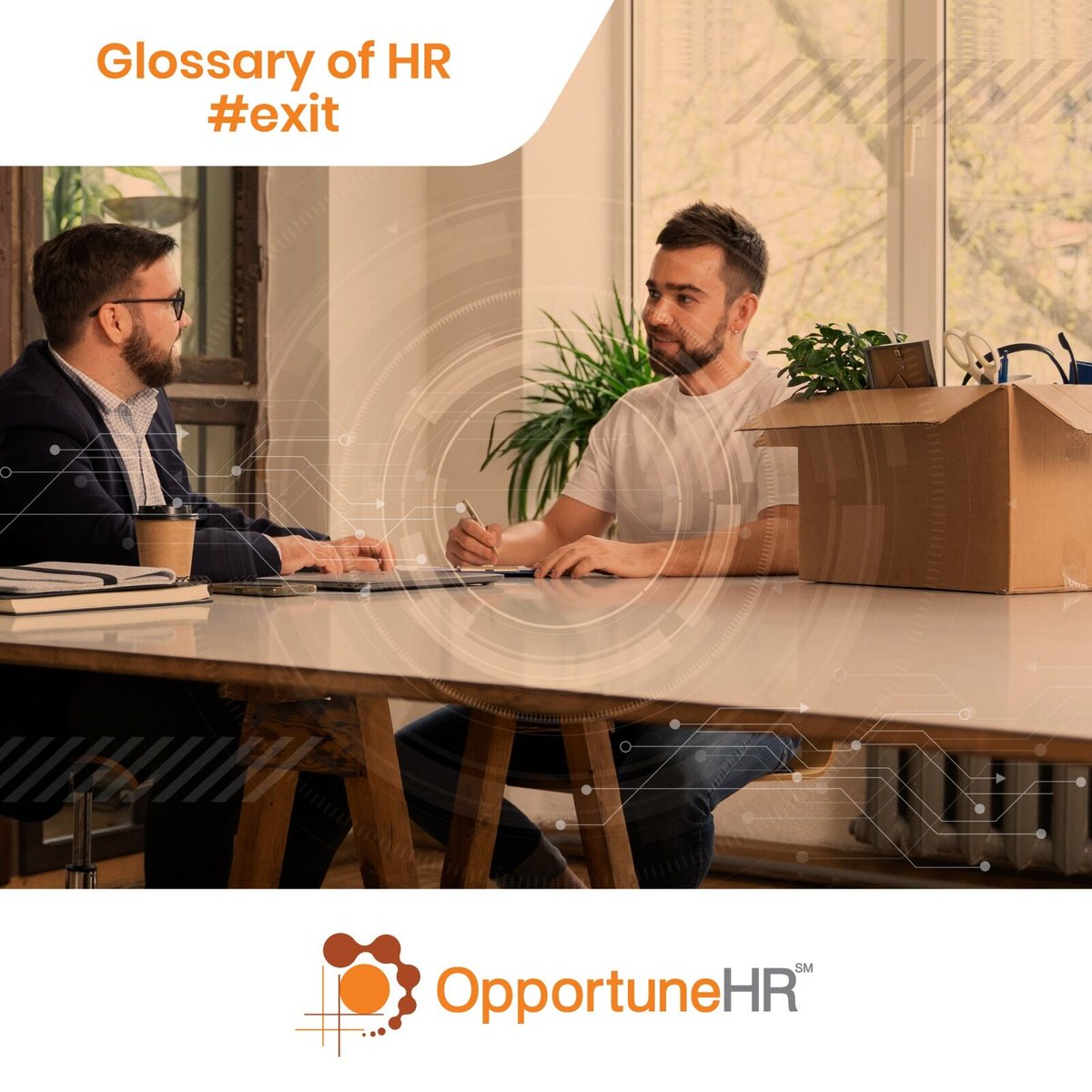 Opportunehrms's tweet photo. In HR, "exit" refers to the process when an employee voluntarily leaves or resigns from their position within a company.
Bookmark our glossary page for all the important HR terms. Discover more: https://t.co/1MiCwiQkm9
#OpportuneHR #ExitProcess #EmployeeDeparture https://t.co/lbwZgyruFb
