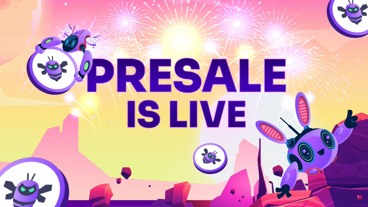 BeeLovesSol's tweet image. the $BEE presale is live! 💥

🐝 send sol to our official presale address: BeeBeek6RZfvgin1VU7yWsrxqXu7qUhZRzBVQjQrc6Kc

- ♥️, rt + comment solana address for an airdrop!

@solana $SOL #Presale #Airdrop