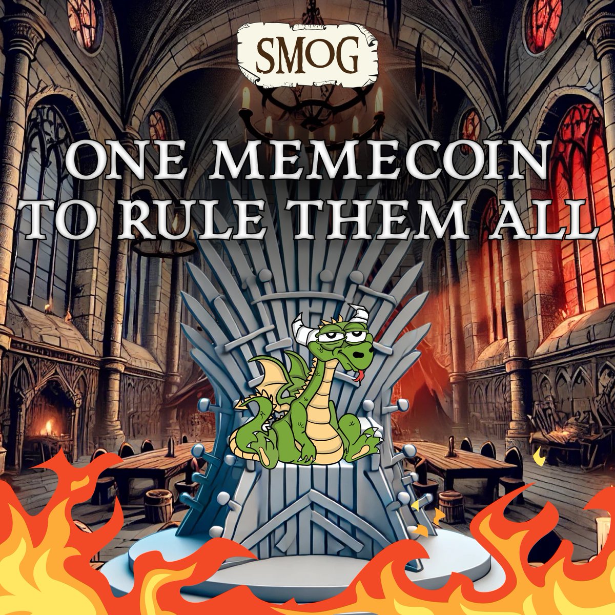 $SMOG 🐉 | The greatest #Solana #Airdrop of all time! 🔥

#Trade #SMOG to maximize your XP! 🥇

🌐 171K+ Cross platform Community 
👥 117K+ Holders
💰 $21.33M+ MC
✅ 21.6M Quests Completed

🪂 bit.ly/BuySmog 🔗