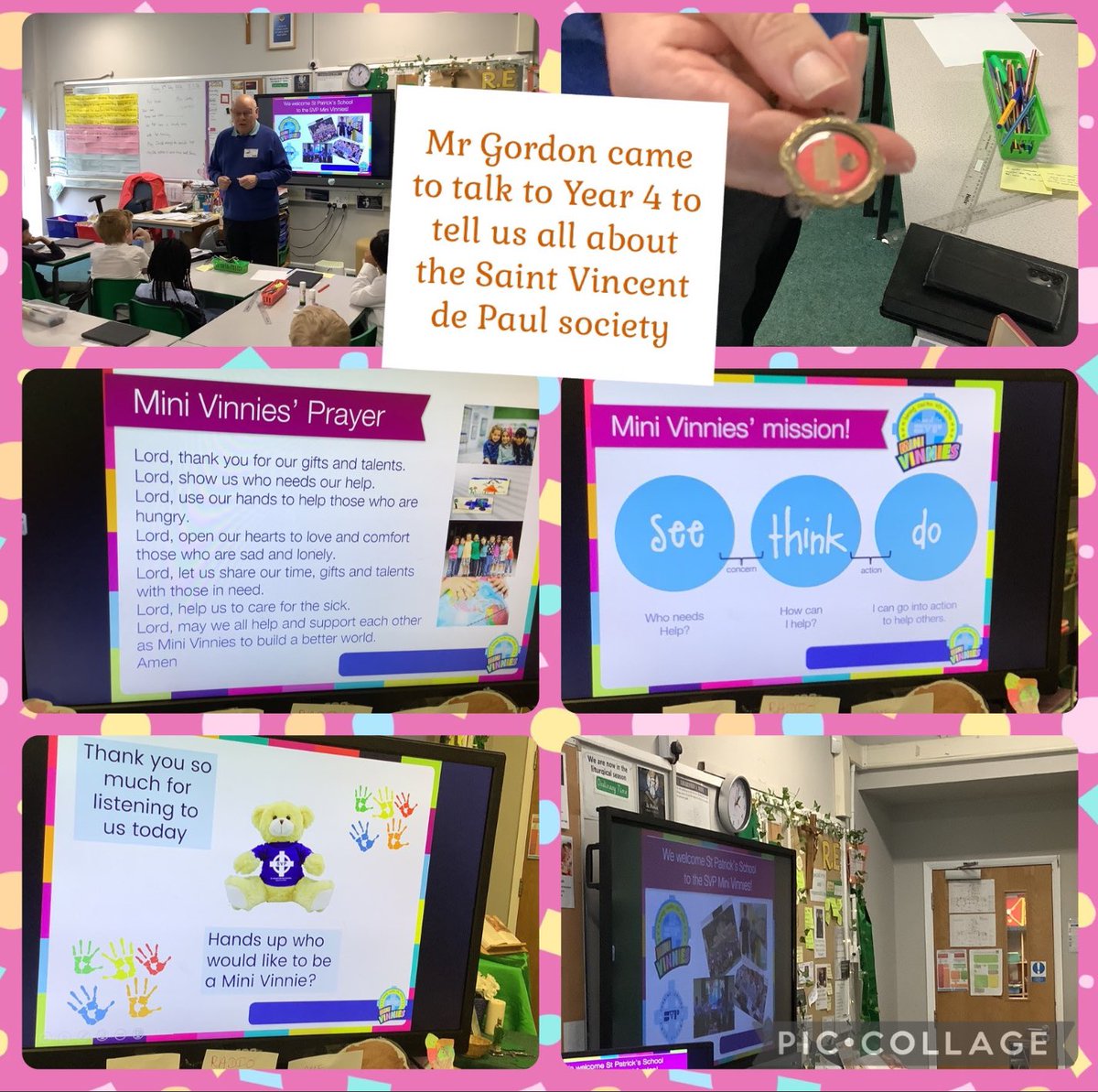 St Patrick’s Catholic Primary School (@stpatricksleam) on Twitter photo Year 4 had a lovely visit from Mr Gordon from <a href="/SVPEnglandWales/">St Vincent de Paul Society (England & Wales)</a> who taught them all about St Vincent de Paul Society #StPatsLeamRE Year 4 had a lovely visit from Mr Gordon from <a href="/SVPEnglandWales/">St Vincent de Paul Society (England & Wales)</a> who taught them all about St Vincent de Paul Society #StPatsLeamRE