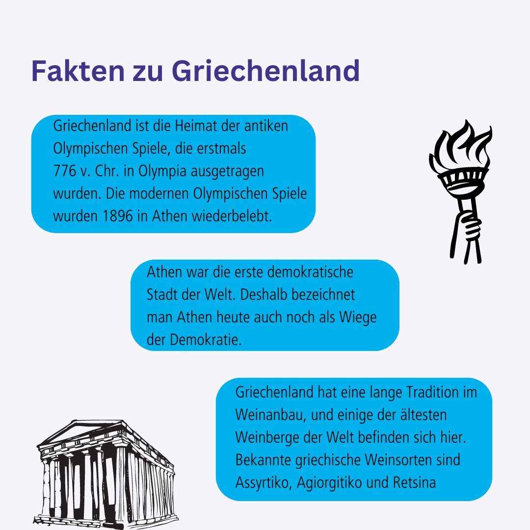 Heute beginnen die #Ferien in #Nordrhein-Westfalen. Viele freuen sich auf Sonne und Strand in #Griechenland, doch das Land hat auch eine faszinierende Geschichte und Mythologie zu bieten. Mehr über Griechenland: playout01.edupool.cloud/cloud/7fbf1e87…