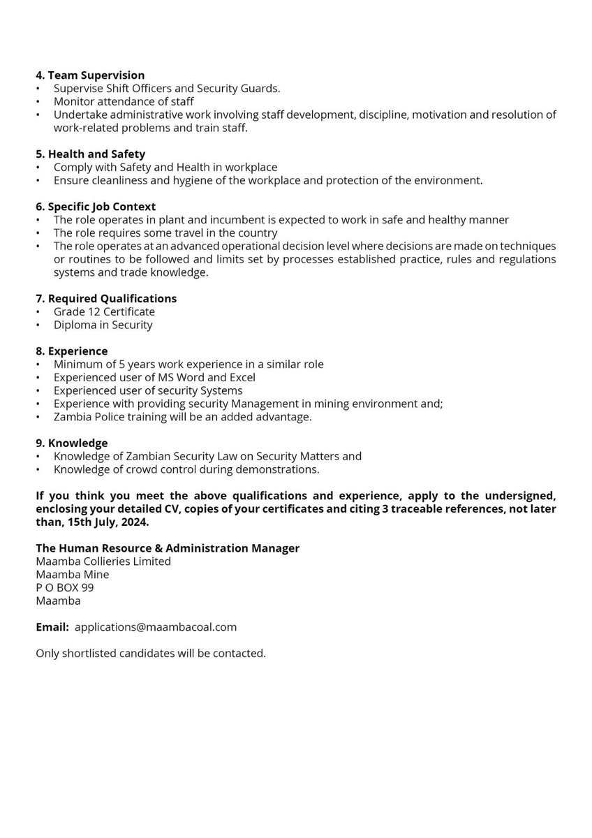 Follow us for more job alerts.