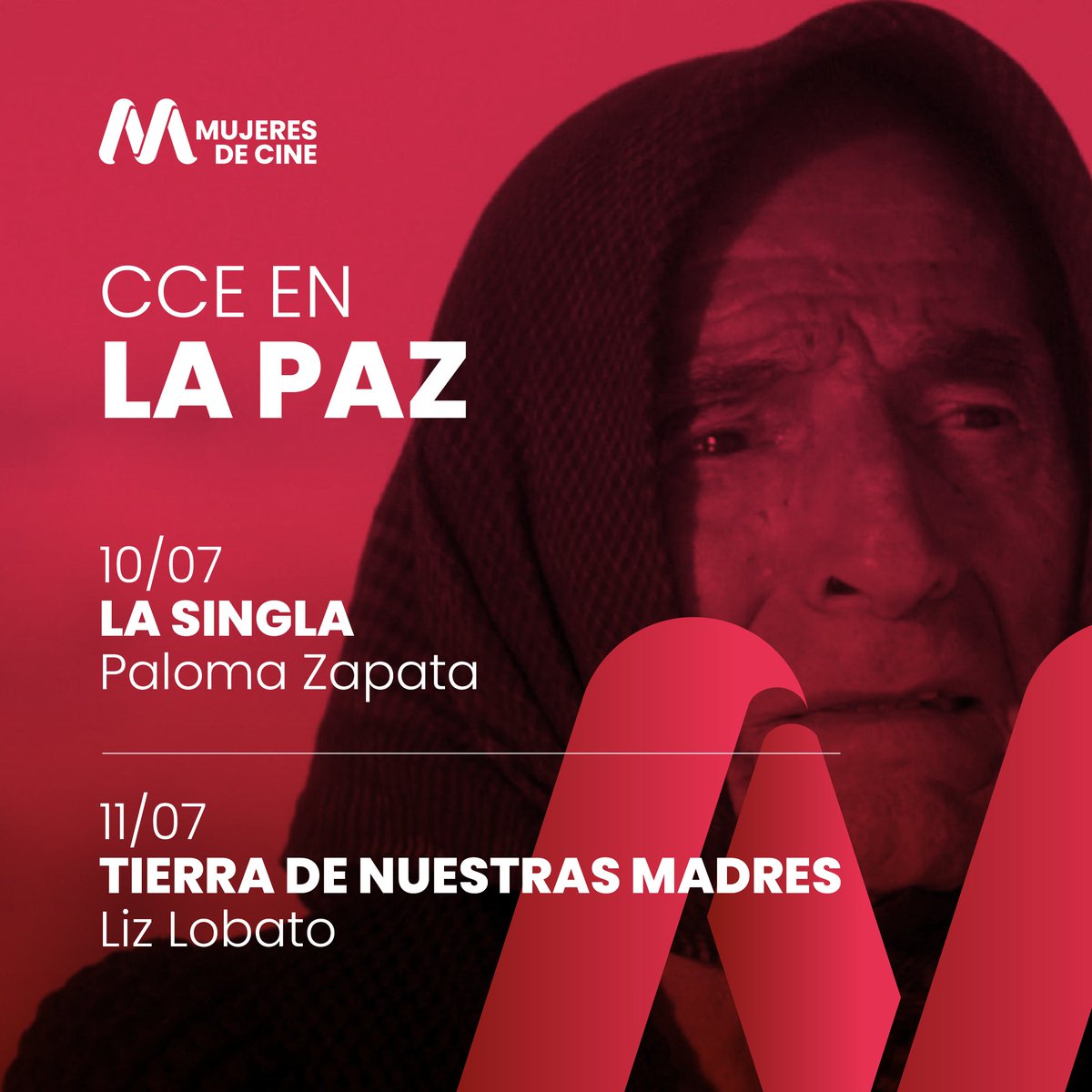 mujeres_decine's tweet photo. ¡Próxima parada: La Paz, Bolivia! El Ciclo Mujeres de Cine AECID 2024 llega a Centro Cultural de España en La Paz Salón Auditorio:

🎬"LA SINGLA" 
Paloma Zapata / España / 2023 / 95 min. / Documental
10 de julio, 19:00h

@zapatapaloma
@AteraFilms
@FindingLaSingla https://t.co/NCy4FZJWaK