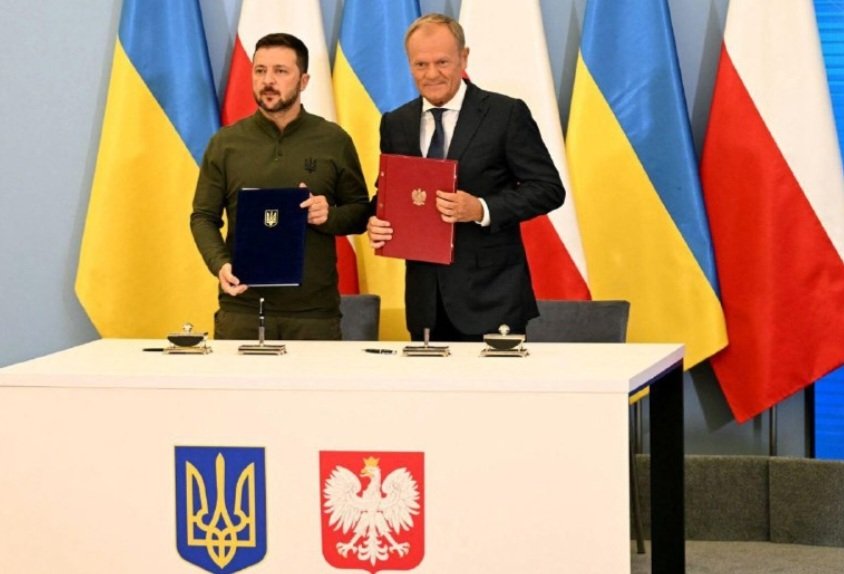 On the eve of the NATO summit, another PR move was made: Ukr signed a security agreement with Poland.

Now Zel can sleep peacefully: the descendants of the victims of the Volyn massacre will stand up for the Banderites.
