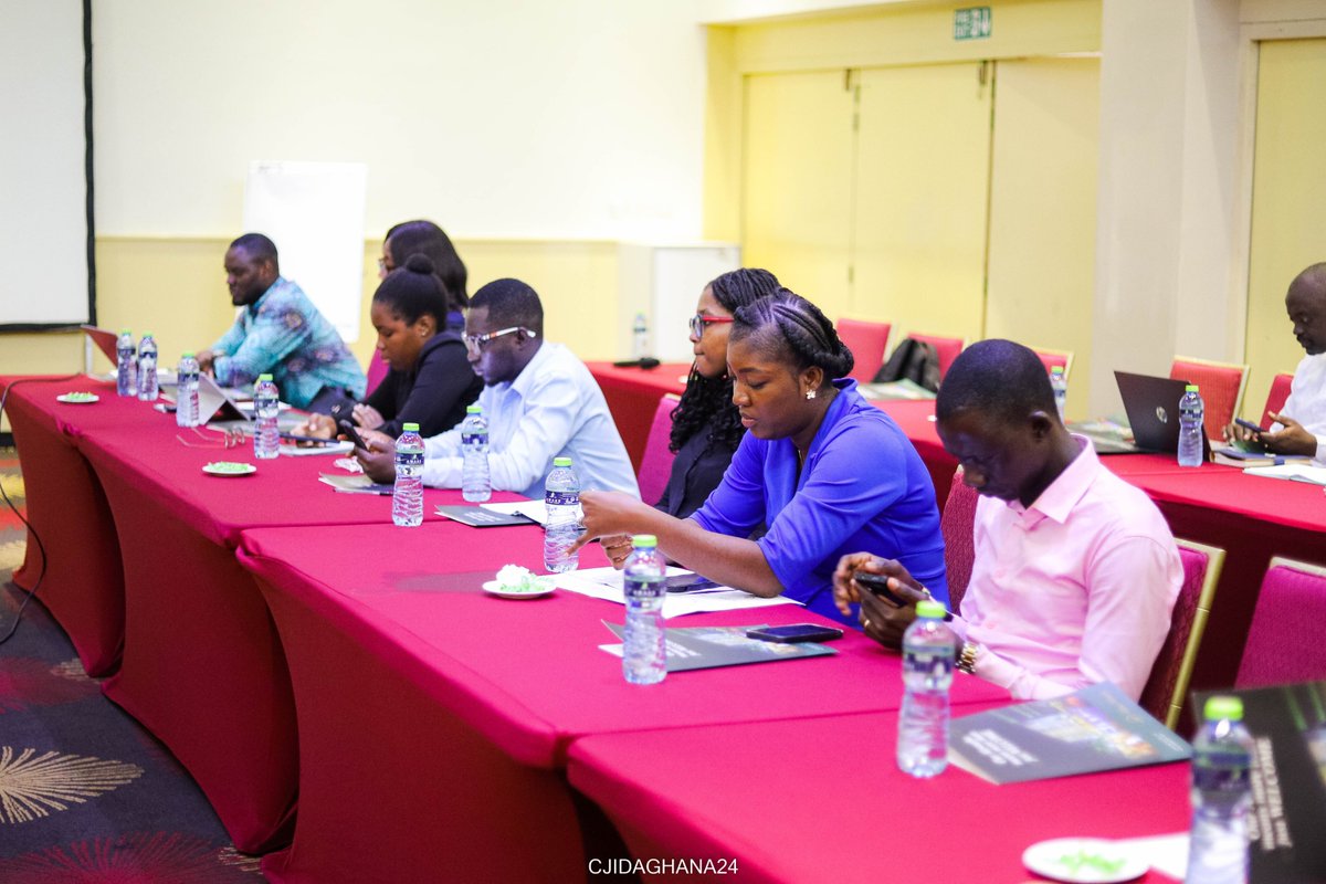 We are now live at the Ghana leg of the Just Energy Transition (JET) Minerals Challenge Accountability and Open-Data Fellowship.

Setting the tone for the event, CJID’s CEO, Dapo Olorunyomi, highlighted the need for synergy in the sector. He admonished journalists on the