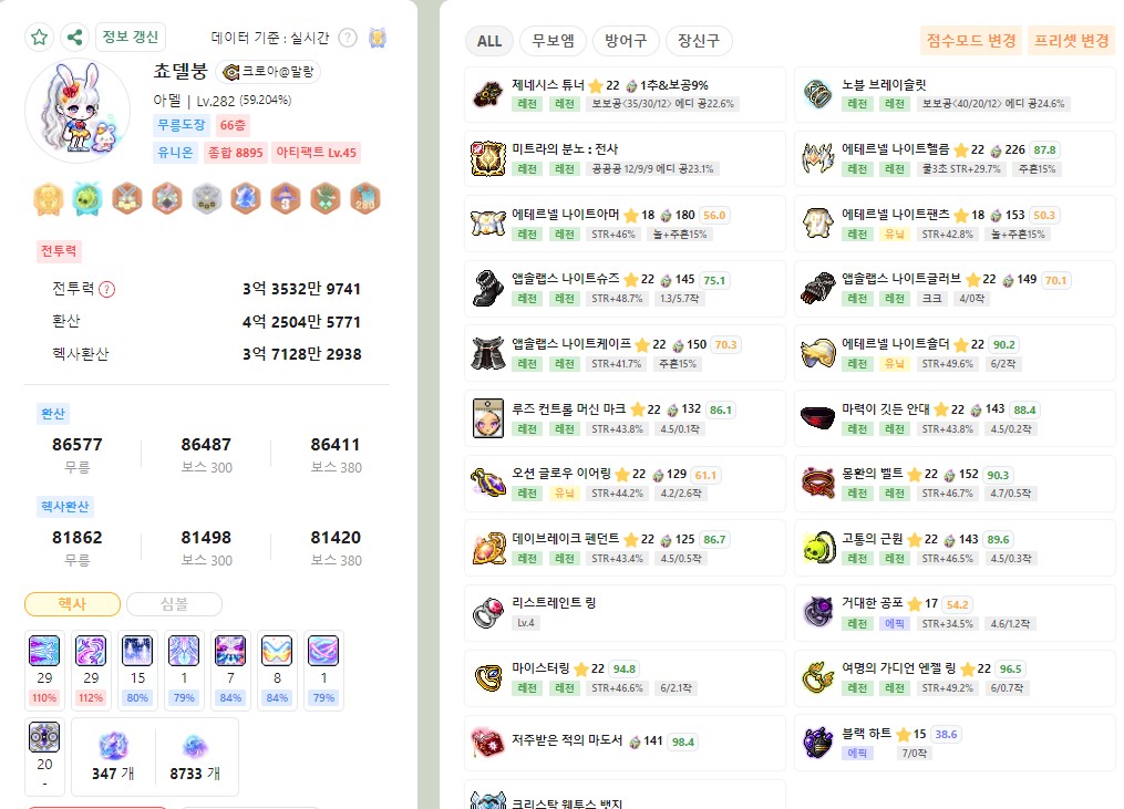 Chovy、メイプルをやっていることが発覚 アイテムは買おうとしたら現金