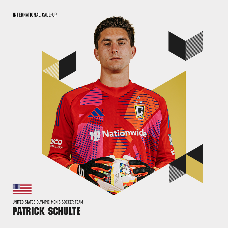 ColumbusCrew's tweet photo. A dream come true 💭

Goalkeeper Patrick Schulte has been selected by the United States Olympics Men’s Soccer Team head coach Marko Mitrovic to the 18-man roster for the 2024 Paris Olympics.

#Crew96 ✘ @pschulte01