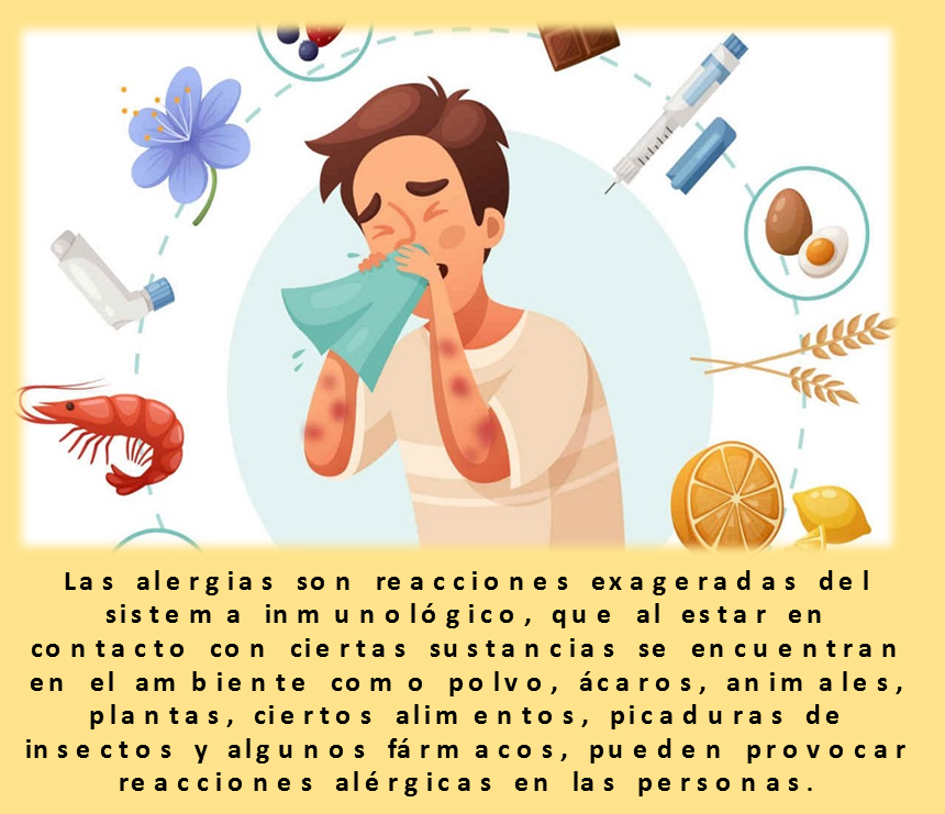 El 8 de julio se celebra el Día Mundial de la Alergia, con el objetivo de concienciar a la población de la importancia de educar para la prevención de las enfermedades causadas por las alergias, así como de la calidad de vida de las personas que las padecen.