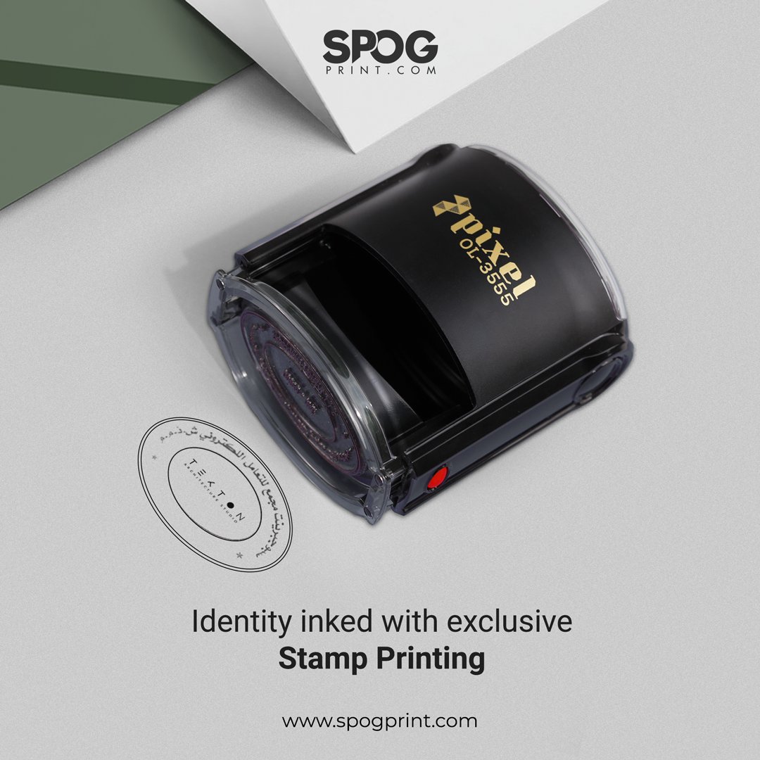 spogprint's tweet image. Validate your official documents and letters with our strong and sturdy stamps crafted in unique shapes, sizes and ink colours that reflect your brand.

#Spogprint #CustomStamps #BusinessStamps #StampDesign #BrandStamps #OfficeSupplies #Printing #ProfessionalStamps #StampCraft