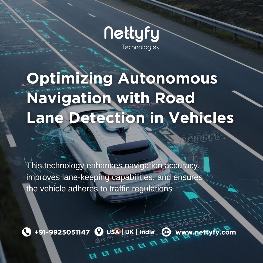 NettyfyT's tweet image. Maximizing precision in autonomous navigation with road lane detection technology. Enhance navigation accuracy, improve lane-keeping capabilities, and ensure adherence to traffic regulations.
#lanedetection #technologyinnovation #testedtrustedtoyota #nettyfy #nettfytechnologies