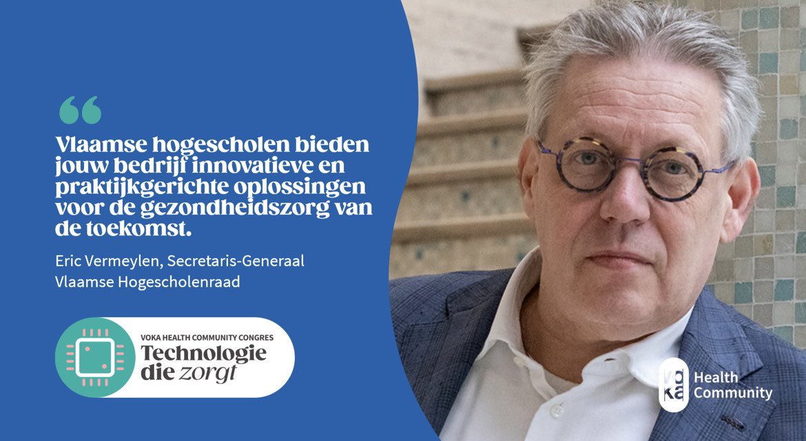 Voka Health Community (@voka_hc) on Twitter photo <a href="/VLHORA_nieuws/">Vlaamse Hogescholenraad</a> is één van de partners voor het Voka HC congres ‘Technologie die zorgt!’ 🙌
<a href="/EricVermeylen/">Eric Vermeylen</a> geeft weer waarom er zo’n goeie match is 👌
#partnership #vlaamsehogescholenraad #technologiediezorgt <a href="/VLHORA_nieuws/">Vlaamse Hogescholenraad</a> is één van de partners voor het Voka HC congres ‘Technologie die zorgt!’ 🙌
<a href="/EricVermeylen/">Eric Vermeylen</a> geeft weer waarom er zo’n goeie match is 👌
#partnership #vlaamsehogescholenraad #technologiediezorgt