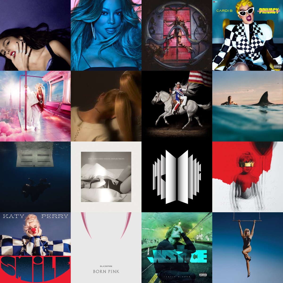 Which artist's most recent album is the best?