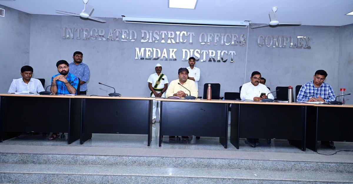 Collector & District Magistrate, Medak tweet media