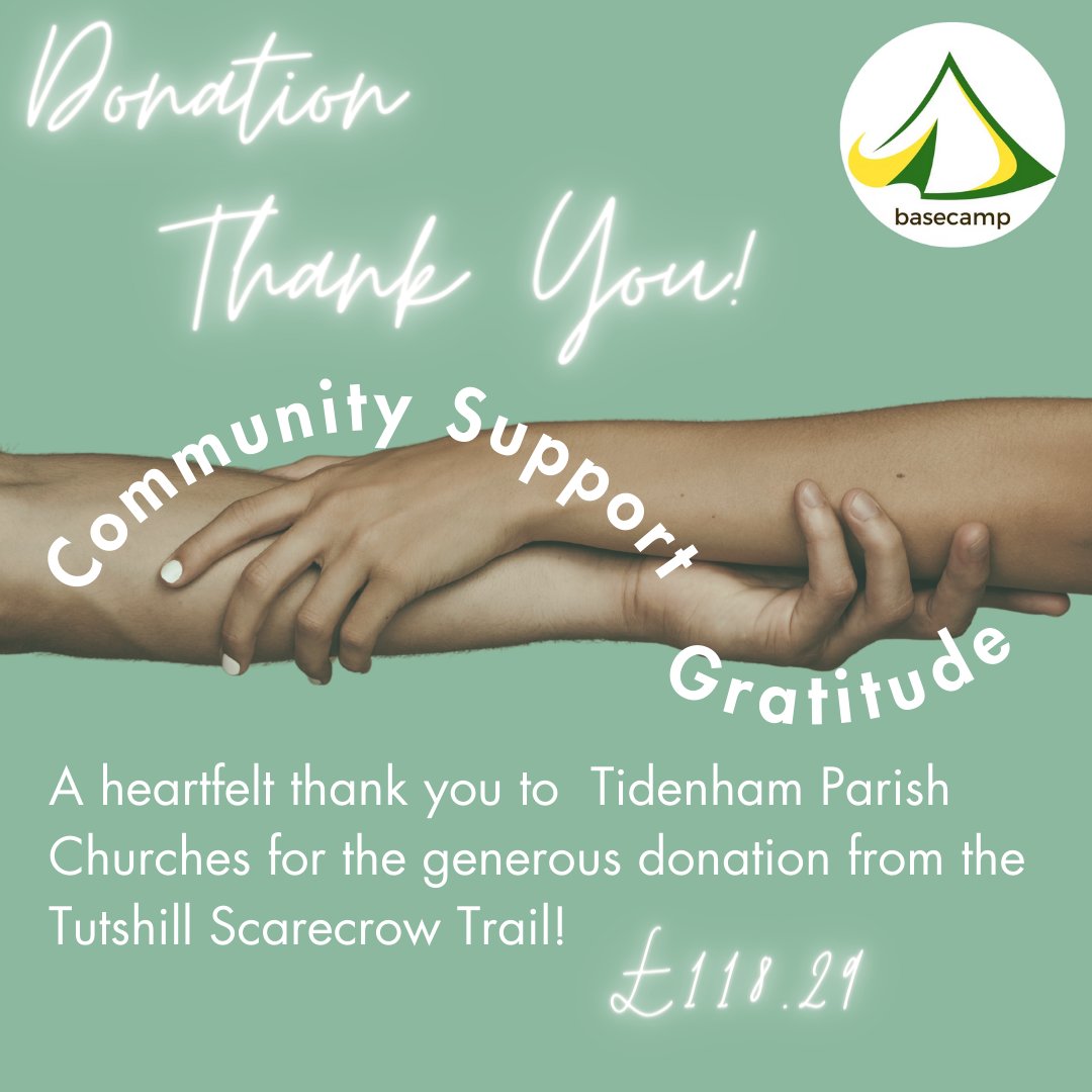 A massive thank you to Tidenham Parish Churches for the generous donation! Your support helps us assist those facing financial and mental health challenges in Monmouthshire. Together, we're making a real difference!  #CommunitySupport