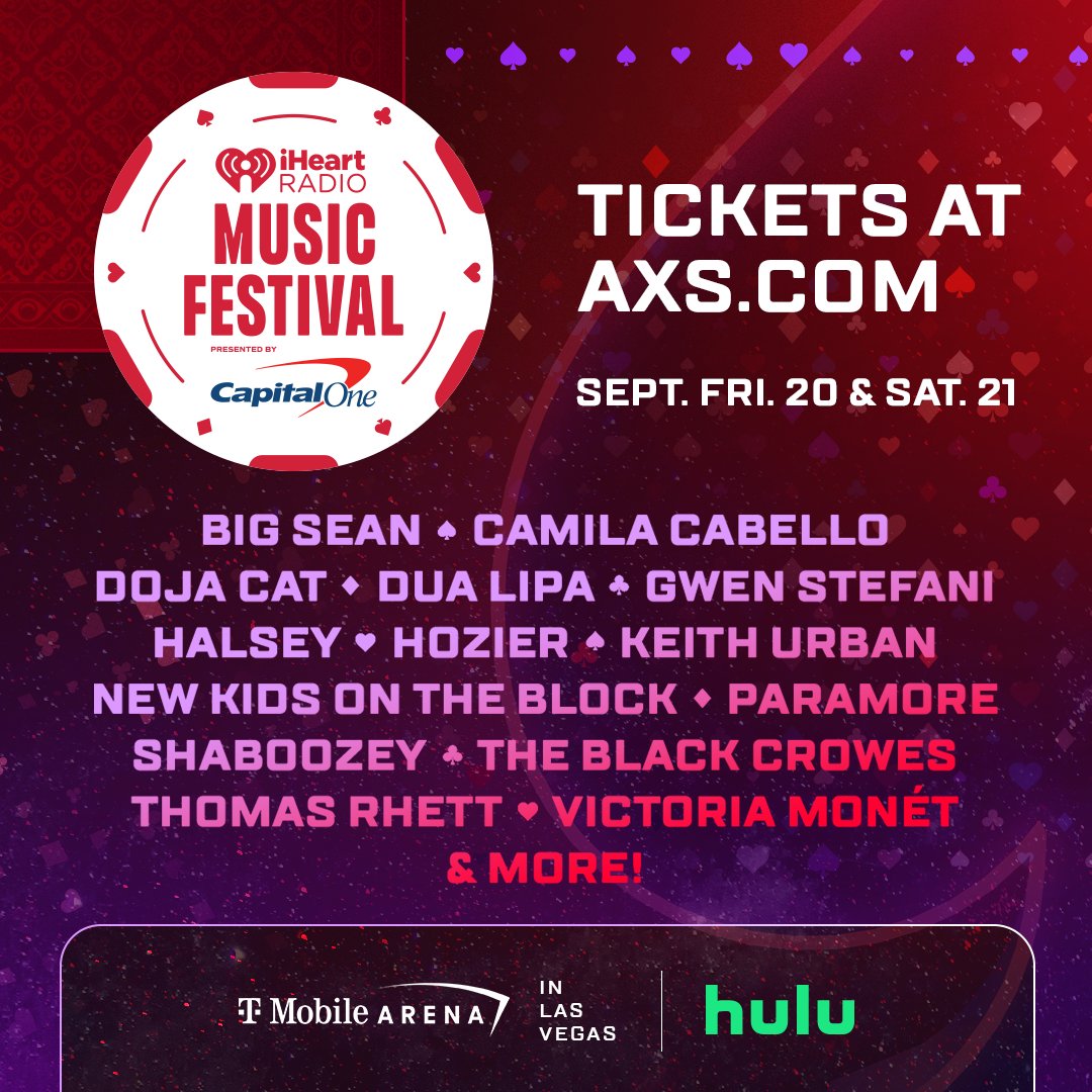 979KISSFM's tweet image. It&apos;s not an &apos;illusion&apos;... DUA LIPA and HALSEY have been added to the 2024 #iHeartFestival lineup!!! We&apos;re so &apos;lucky&apos; 💕 Get your tickets now at AXS.com!

#dualipa #halsey #iheartradio