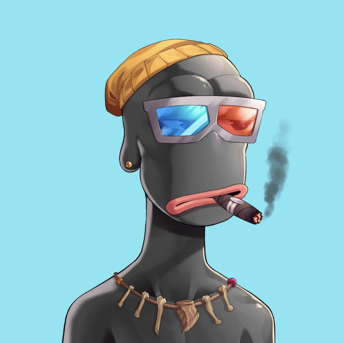 It’s winter right now. A beanie and cigar is all I need <a href="/RareApepesNFT/">Rare Apepes</a>