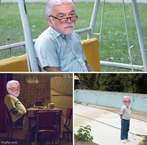 JOdessinateur's tweet image. Pascal #praud be like